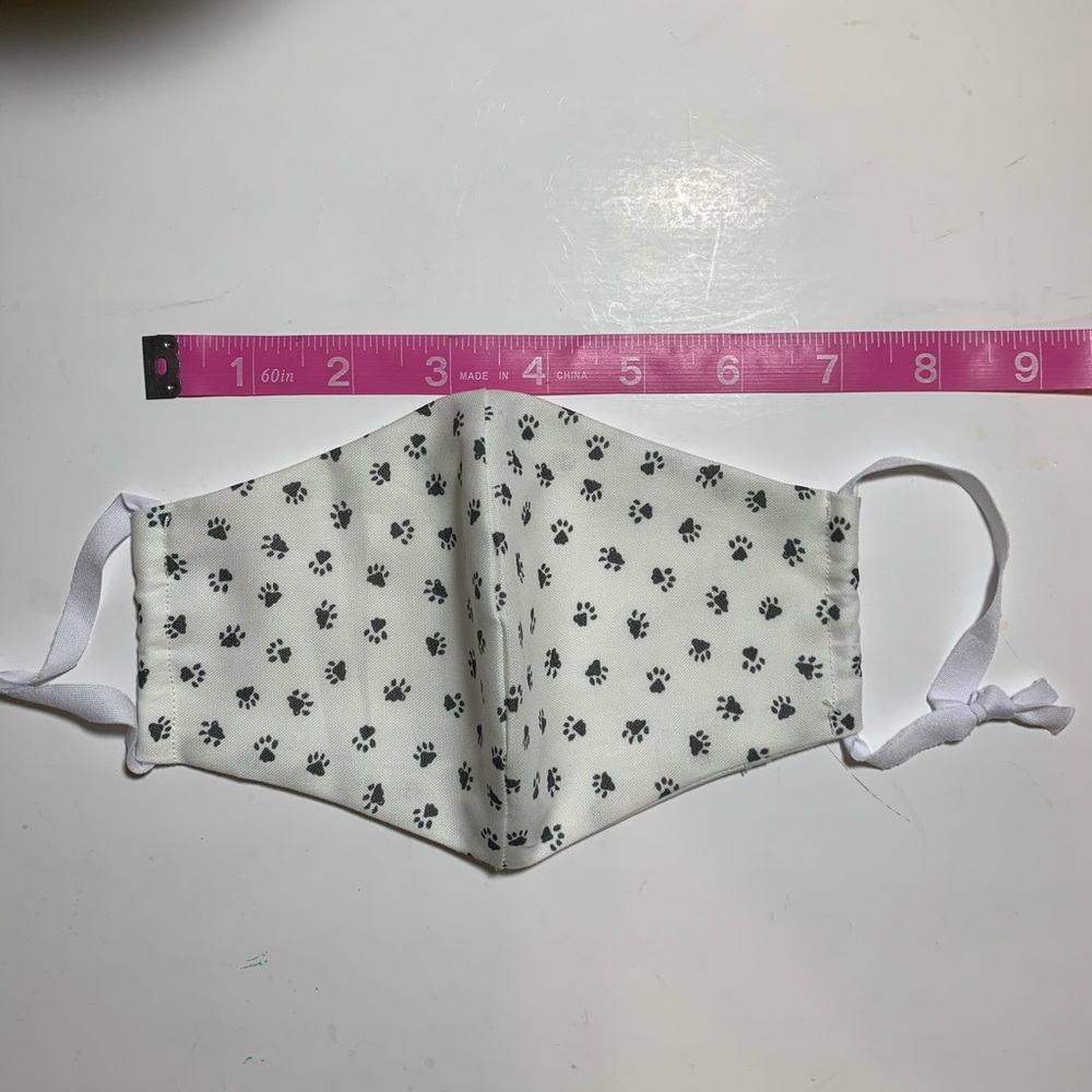🆕Handmade Adult Mask w/Filter Pocket 3layer